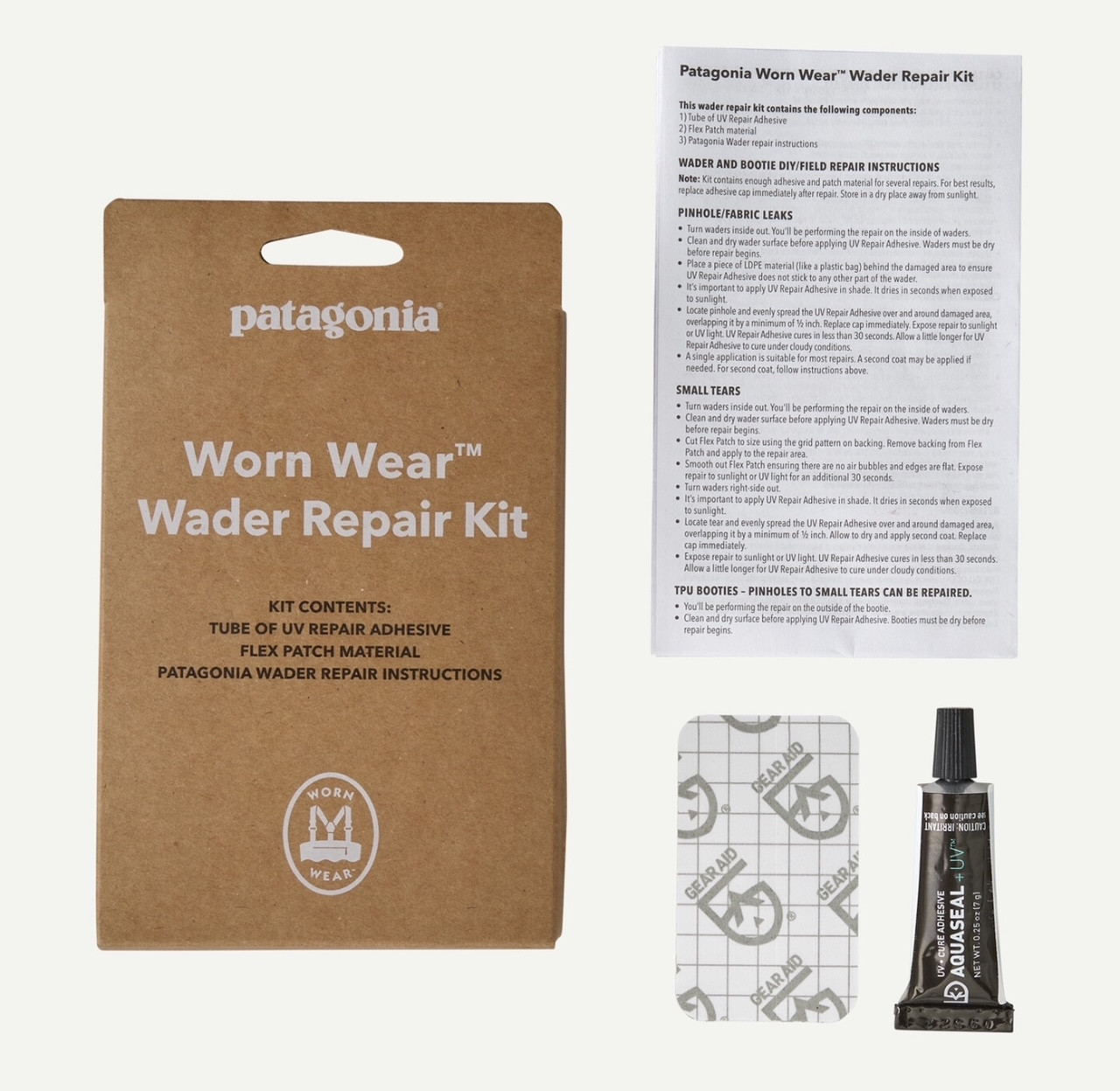 Worn Wear Wader Repair Kit